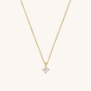 گردنبند توپاز گرد