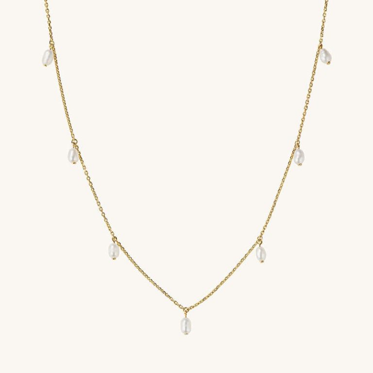 گردنبند مروارید ریز