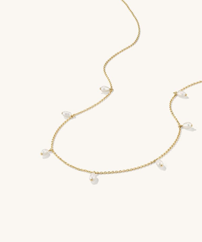 گردنبند مروارید ریز